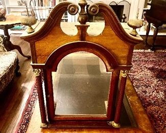 Magnificent English 18th Century Tall Case Grandfather Clock in Superb Condition. 
(Front Bonnet Detail)