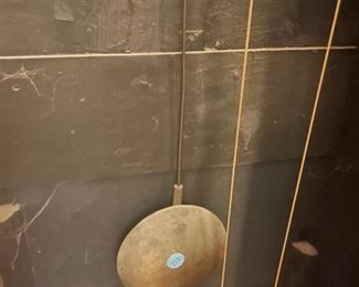 Magnificent English 18th Century Tall Case Grandfather Clock in Superb Condition. 
(Pendulum Detail)