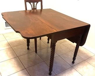 Terrific Drop Leaf Table with Single Drawer