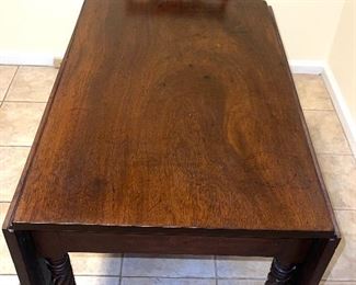 Terrific Drop Leaf Table with Single Drawer