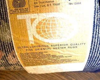 Trans Ocean Oriental Rug
100% Worsted Wool
Woven In Belgium 