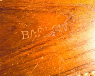 Vintage Nantucket Scrimshaw Basket Made By  Barlow