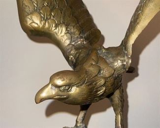 Large Brass Eagle (Front View)