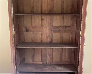 Magnificent Late 1800’s Glass Display Cabinet Haberdashery 
