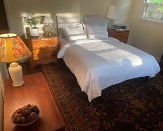 Queen Size Mattress, Boxspring & Frame