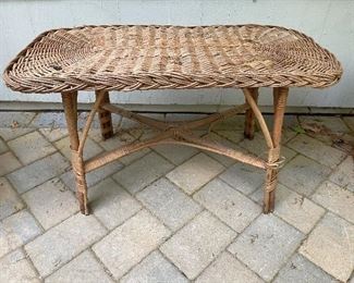 Wicker Coffee Table