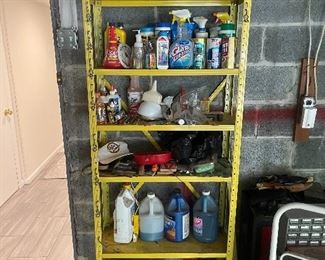 Assorted Oils, Cleaners, Paints & Solvents