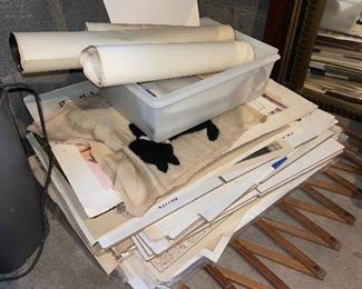 Artwork, Lithographs & Maps