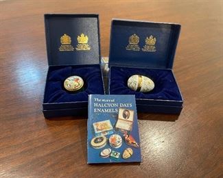 Halcyon Days Enamel Boxes