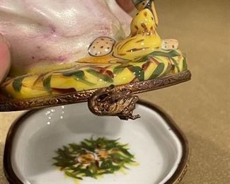 Limoges Porcelain Pill Box