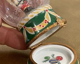 Limoges Porcelain  Pill Box
