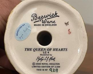 Alice & Wonderland Beswickware By Royal Doulton 