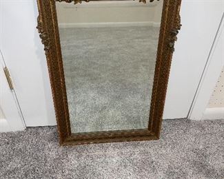 Spectacular Antique Ribbon Mirror