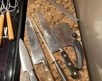Kitchen Knives & Cleavers & Cutlery 
