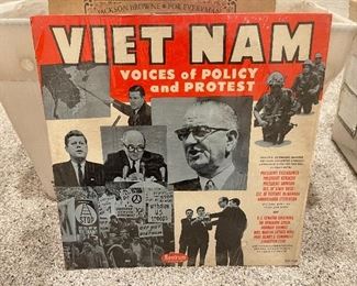LP Record - Viet Nam Voices Of Policy And Protest