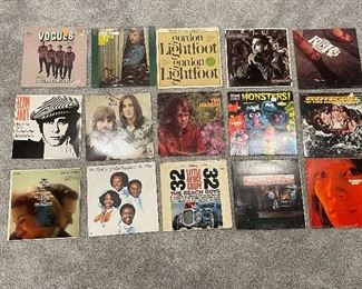 Incredible Rock & Roll LP Record Collection and Inserts