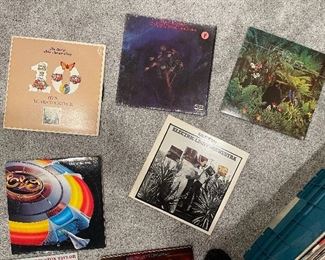 Incredible Rock & Roll LP Record Collection and Inserts