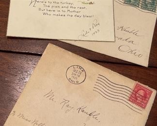 Old Note Cards & Ephemera 