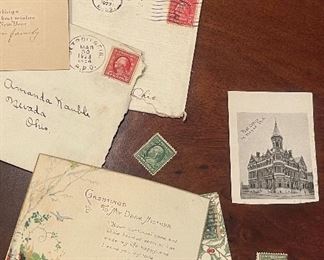 Old Note Cards & Ephemera 