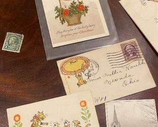 Old Note Cards & Ephemera 