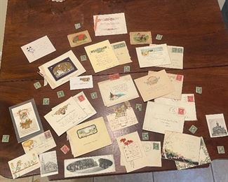 Old Note Cards & Ephemera 