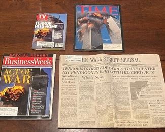 9-11 Wall Street Journal, TV  Guide, Business Week & Time Magazine
