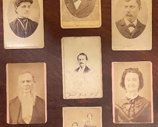 Antique Photographs By:
Photos by Wark - Marion, Ohio.
Tschanen - Upper Sandusky, Ohio.
Trowlbridge - Upper Sandusky, Ohio.
Bachman & Wilson Artistic Photographers - 
234 W. Main Street, Norristown.
W. Ashman’s Photographic Art Studio - 
17 W. Lexington St., Baltimore,  Md.
Dunn - Nevada Ohio.
G.D. Dunn - Nevada, Ohio.
J.W. Batchlet - Nevada, Ohio.
Burkholder - Mansfield, Ohio.
Burkholder - Mt. Vernon, Ohio.
J.H. Van Stavoren’s Metropolitan Gallery - 58 College Street, Nashville, Tennessee. H. Hall Photographer.
Webb & Co. - Columbiana, Ohio.
Cal Keck Artistic Photographer - 416 W. Federal Street, Youngstown, Ohio.
C.T. Pomeroy - 920 Main Street, Kansas City, MO.
C.T. Pomeroy - 618 Main Street, Kansas City, MO.
Pomeroy - 30 E. Main Street, Rochester, N.Y.
Dozer - Bucyrus, Ohio.
O.B. Durfler - Forest, Ohio.
Art Studio of Prentice & Vail - Marion, Ohio.
T.B. Prentice Photographer - Marion, Ohio. 
Garns & Co. Art Studio - 200 Federal St., Camden, N.J.
Sharpsteen - 21