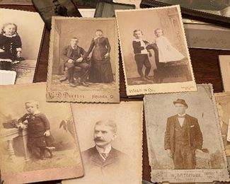 Photos by Wark - Marion, Ohio.

Tschanen - Upper Sandusky, Ohio.

Trowlbridge - Upper Sandusky, Ohio.

Bachman & Wilson Artistic Photographers - 
234 W. Main Street, Norristown.

W. Ashman’s Photographic Art Studio - 
17 W. Lexington St., Baltimore,  Md.

Dunn - Nevada Ohio.

G.D. Dunn - Nevada, Ohio.

J.W. Batchlet - Nevada, Ohio.

Burkholder - Mansfield, Ohio.

Burkholder - Mt. Vernon, Ohio.

J.H. Van Stavoren’s Metropolitan Gallery - 58 College Street, Nashville, Tennessee. H. Hall Photographer.

Webb & Co. - Columbiana, Ohio.

Cal Keck Artistic Photographer - 416 W. Federal Street, Youngstown, Ohio.

C.T. Pomeroy - 920 Main Street, Kansas City, MO.

C.T. Pomeroy - 618 Main Street, Kansas City, MO.

Pomeroy - 30 E. Main Street, Rochester, N.Y.

Dozer - Bucyrus, Ohio.

O.B. Durfler - Forest, Ohio.

Art Studio of Prentice & Vail - Marion, Ohio.

T.B. Prentice Photographer - Marion, Ohio. 

Garns & Co. Art Studio - 200 Federal St., Camden, N.J.

Sharpsteen - 21 Monroe St., Grand Rapids