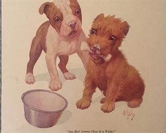 Life’s Dog Calendar  September / October  1926