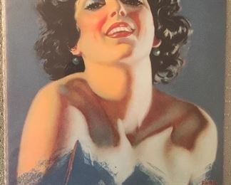 Antique Pin Up “Gloria”