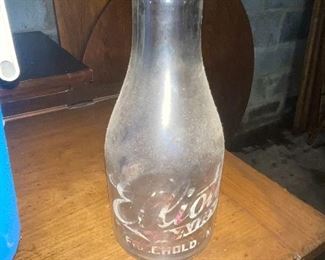 Freehold NJ Milk Bottle