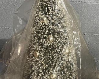 Large Vintage Tabletop Christmas Tree