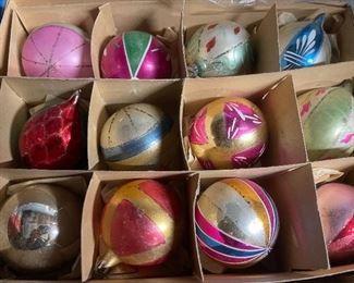 Vintage Christmas Ornaments 