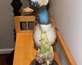 Vintage Pileated Woodpecker Lamp 