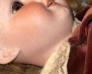 Antique German Bisque & Composite Doll