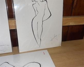 Original Huan Wang Drawings