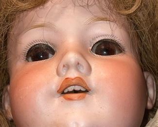 Antique German Bisque & Composite Doll