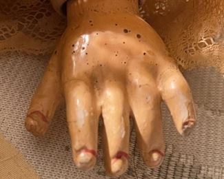 Antique German Bisque & Composite Doll