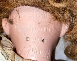 Antique German Bisque & Composite Doll
