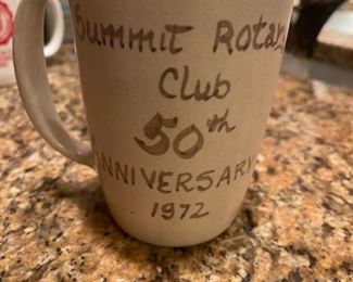 Summit Rotary Club 50th Anniversary Mug