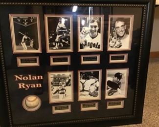 Nolan Ryan. Certificate of Authenticity 