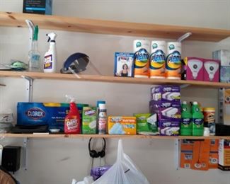 More cleaning supplies 