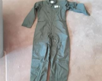 Military  issue jump suit
