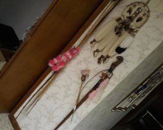 Primitive  hunting weapons