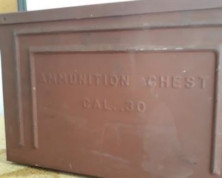 World War 11 original 
30 cal ammo box