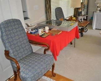 Ethan Allen upholstered chairs