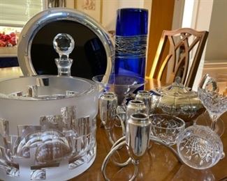 Stuart Crystal, Waterford, Prague, Gorham, Reed & Barton Sterling, Steuben, "JLR" - Juventino (Juvento) Lopez Reyes Sterling, Glasshouse Art Glass, Towle Melon 