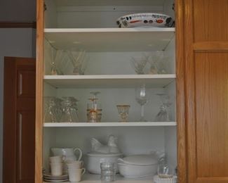 crystal, china, Fostoria, Environmental Ceramics 1966 fish baking dish