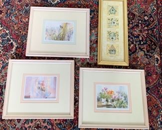 148 Brent Heighton Framed Floral Prints