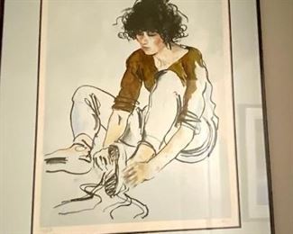 217 Donald Fraser Signed Lithograph